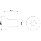 Hella Pagid | Schraube, Bremsscheibe | 8DZ 355 209-101