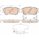 GDB3377 Bremsbelagsatz, Scheibenbremse COTEC