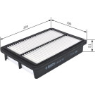 BOSCH F 026 400 530 Luftfilter