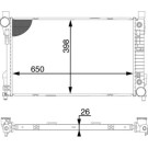 Mahle | Kühler, Motorkühlung | CR 1602 000S