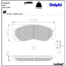 Delphi Bremsbelagsatz, Scheibenbremse LP1010
