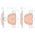 GDB1892 Bremsbelagsatz, Scheibenbremse GDB1892 Bremsbelagsatz, Scheibenbremse