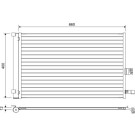 822665 Kondensator, Klimaanlage 822665 Kondensator, Klimaanlage