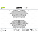 Valeo | Bremsbelagsatz, Scheibenbremse | 601410