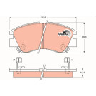 GDB729 Bremsbelagsatz, Scheibenbremse COTEC GDB729 Bremsbelagsatz, Scheibenbremse COTEC
