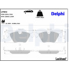 Delphi | Bremsbelagsatz, Scheibenbremse | LP602