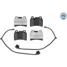 Meyle Bremsbelagsatz, Scheibenbremse MEYLE-PD: Advanced performance and design 025 240 9717/PD