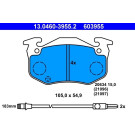 13.0460-3955.2 Bremsbelagsatz, Scheibenbremse