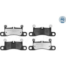 Meyle Bremsbelagsatz, Scheibenbremse MEYLE-PD: Advanced performance and design 025 251 4316/PD