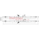 10.5452 Seilzug, Feststellbremse 10.5452 Seilzug, Feststellbremse