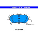 13.0460-5734.2 Bremsbelagsatz, Scheibenbremse