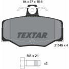 Textar | Bremsbelagsatz, Scheibenbremse | 2154501