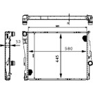 CR 455 000S Kühler, Motorkühlung BEHR CR 455 000S Kühler, Motorkühlung BEHR