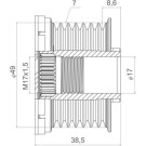 Valeo | Generatorfreilauf | 588453