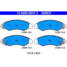 13.0460-5837.2 Bremsbelagsatz, Scheibenbremse