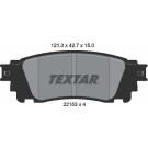 Textar | Bremsbelagsatz, Scheibenbremse | 2215301