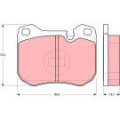 GDB309 Bremsbelagsatz, Scheibenbremse GDB309 Bremsbelagsatz, Scheibenbremse