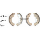 Textar | Bremsbackensatz | 91057300 Textar | Bremsbackensatz | 91057300