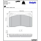 Delphi Bremsbelagsatz, Scheibenbremse LP1944