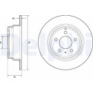 Delphi | Bremsscheibe | BG2842