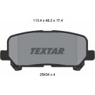 Textar | Bremsbelagsatz, Scheibenbremse | 2543403