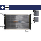 Mahle | Kühler, Motorkühlung | CR 647 000S