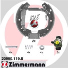 Zimmermann | Bremsbackensatz | 20990.119.8