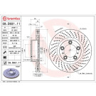 09.D931.11 Bremsscheibe PRIME LINE - UV Coated