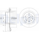 Delphi | Bremsscheibe | BG2986