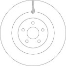 DF6871 Bremsscheibe DF6871 Bremsscheibe