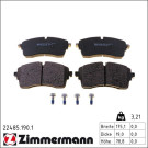 Zimmermann Bremsbelagsatz, Scheibenbremse 22485.190.1