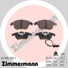 24705.200.1 Bremsbelagsatz, Scheibenbremse