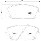 Brembo | Bremsbelagsatz, Scheibenbremse | P 30 065X
