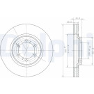 Delphi | Bremsscheibe | BG3936