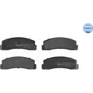 Meyle | Bremsbelagsatz, Scheibenbremse | 025 206 6016