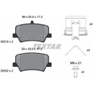 Textar Bremsbelagsatz, Scheibenbremse Q+ 2051001