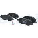 Delphi | Bremsbelagsatz, Scheibenbremse | LP1582