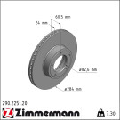 Zimmermann | Bremsscheibe | 290.2251.20