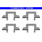 ATE | Zubehörsatz, Scheibenbremsbelag | 13.0460-0146.2