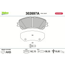 Valeo | Bremsbelagsatz, Scheibenbremse | 302697A