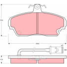GDB851 Bremsbelagsatz, Scheibenbremse COTEC GDB851 Bremsbelagsatz, Scheibenbremse COTEC