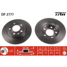 TRW | Bremsscheibe | DF2777