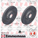 Zimmermann | Bremsscheibe | 100.1242.53
