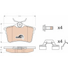 GDB1799 Bremsbelagsatz, Scheibenbremse COTEC GDB1799 Bremsbelagsatz, Scheibenbremse COTEC