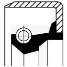 Corteco | Wellendichtring, Differential | 19026240B