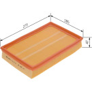 BOSCH F 026 400 424 Luftfilter