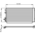 814187 Kondensator, Klimaanlage 814187 Kondensator, Klimaanlage