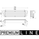 Mahle | Ladeluftkühler | CI 228 000P