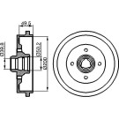 BOSCH | Bremstrommel | 0 986 477 041