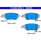 13.0460-2600.2 Bremsbelagsatz, Scheibenbremse